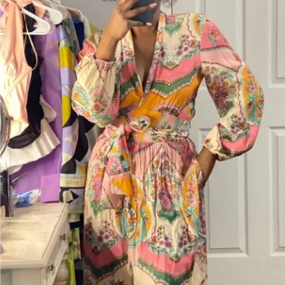 Maxi dress ZARA size XS new - Picture 3 of 6